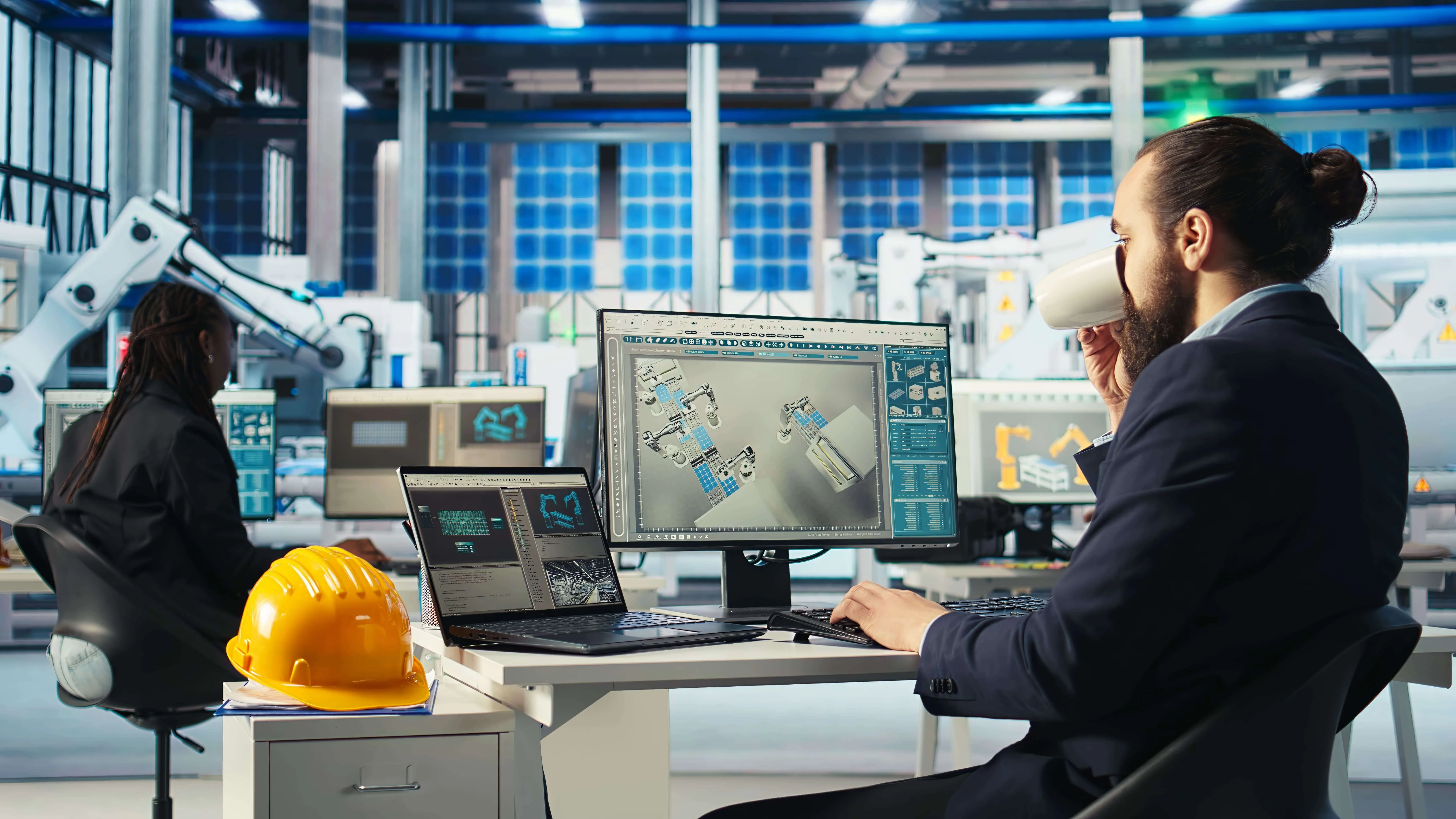 Interfaccia AI per monitoraggio dei flussi aziendali